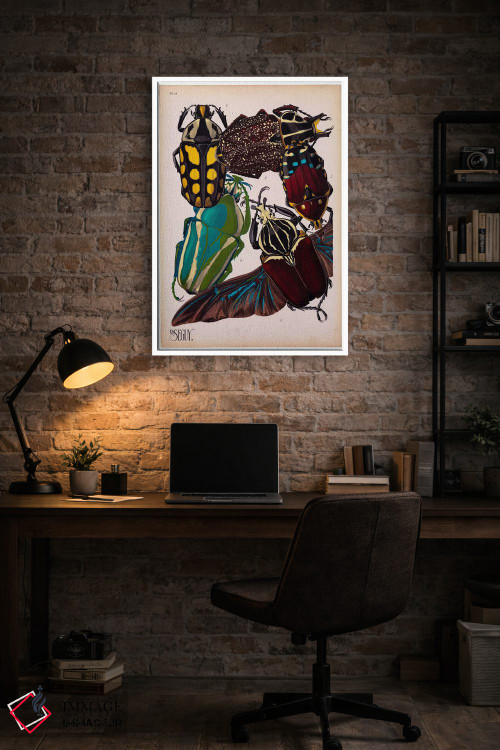 تابلو دکوراتیو حشرات، صفحه ۳ اثر ای.آ. سگوی - D2W