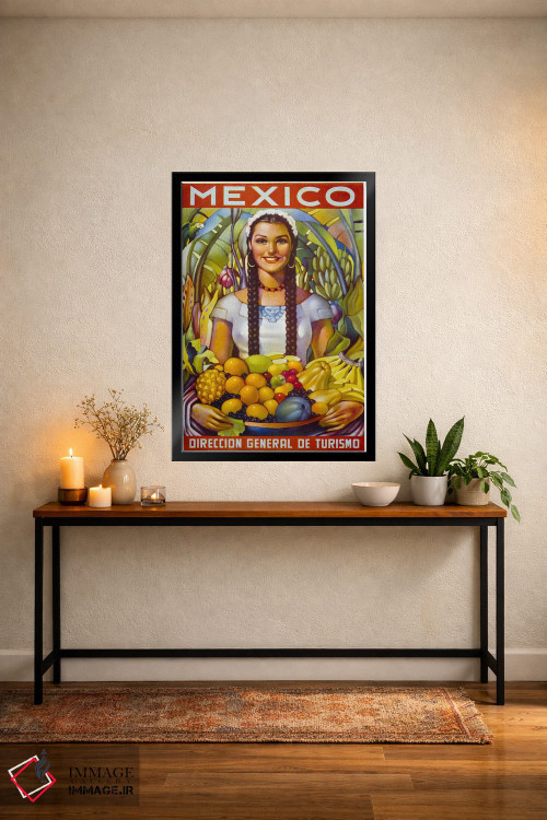 تابلو دکوراتیو مکزیک اثر پرینت کالکشن - D4B