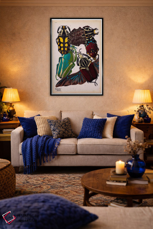 تابلو دکوراتیو حشرات، صفحه ۳ اثر ای.آ. سگوی - D5B