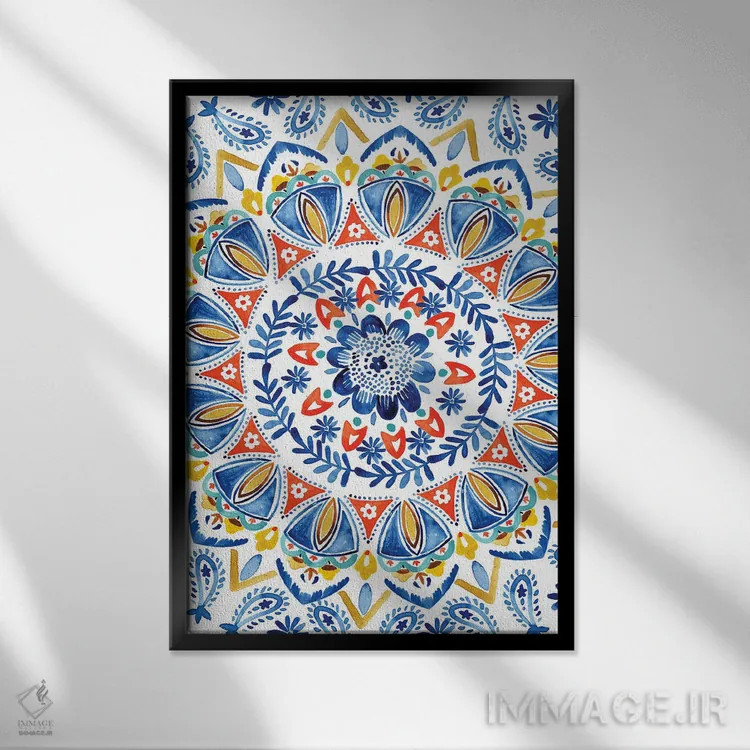 تابلو دکوراتیو مدال جهانی اثر کورین لنت - نمای قابدار مشکی