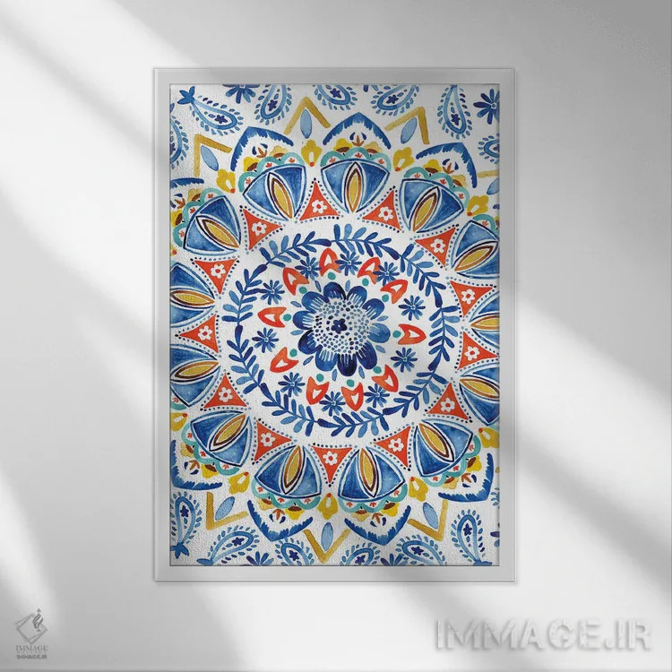تابلو دکوراتیو مدال جهانی اثر کورین لنت - نمای قابدار سفید