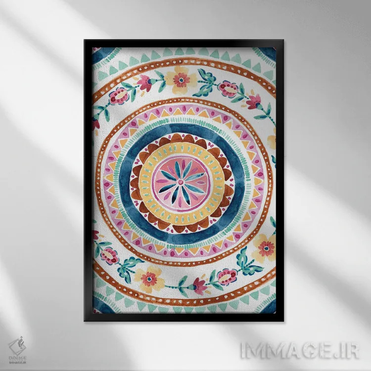 تابلو دکوراتیو رویاهای جاکوبی اثر کورین لنت - نمای قابدار مشکی