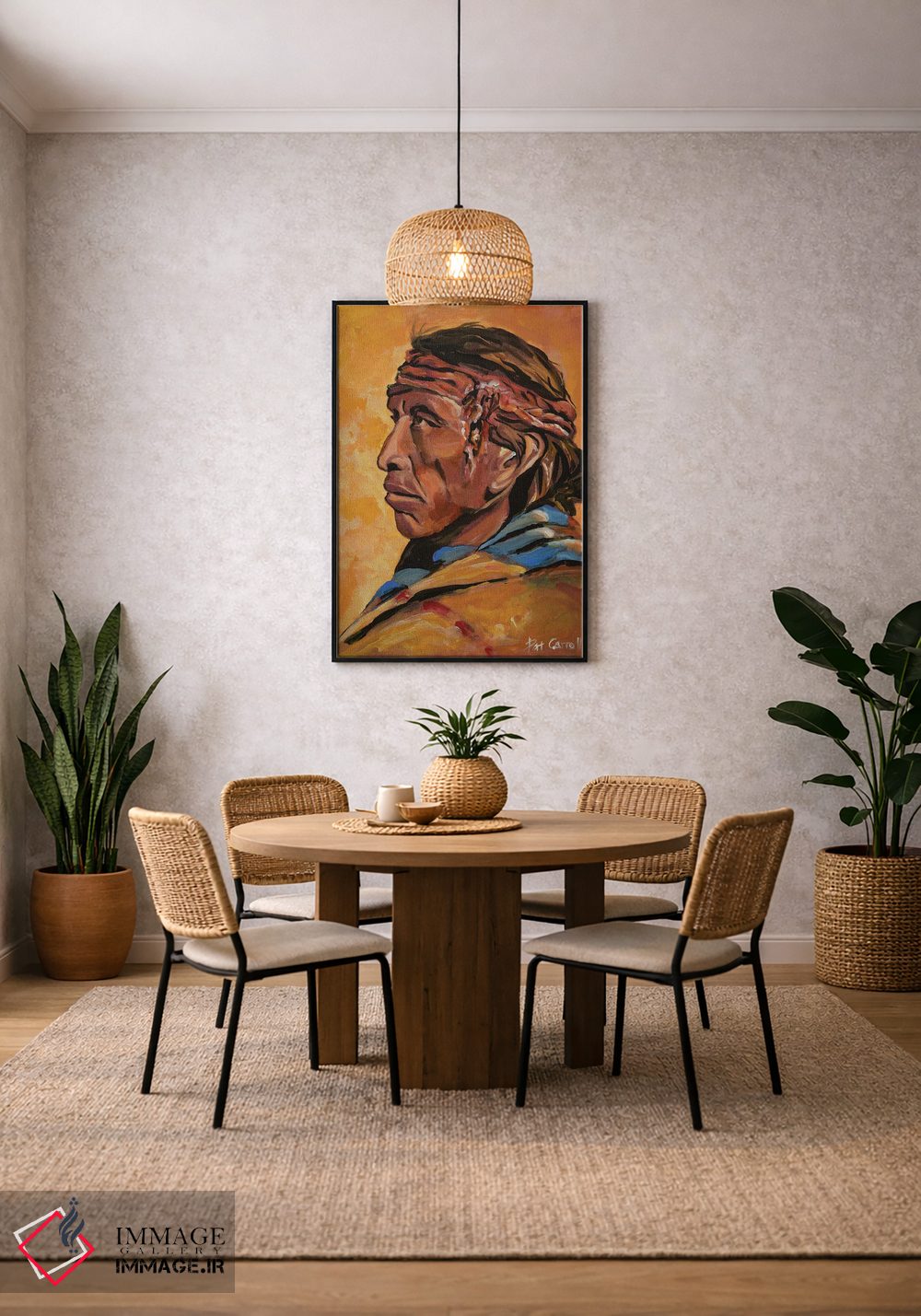 تابلو دکوراتیو پیر نواجو اثر پاتریشیا کارول - D3B