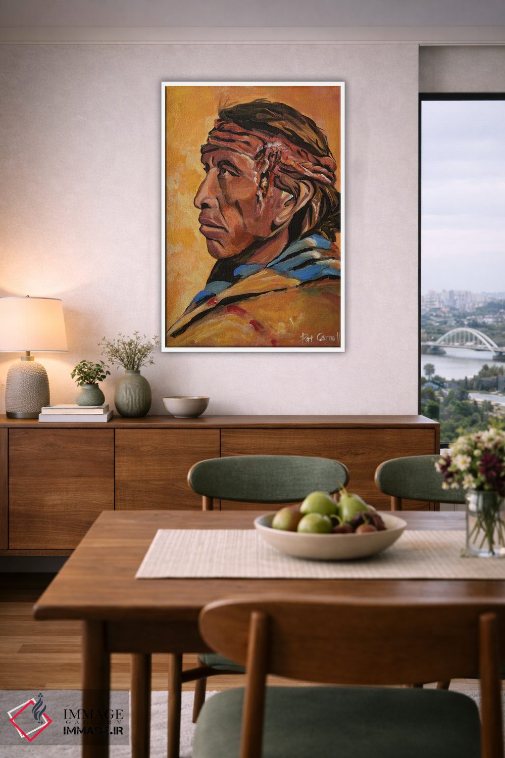 تابلو دکوراتیو پیر نواجو اثر پاتریشیا کارول - D5W