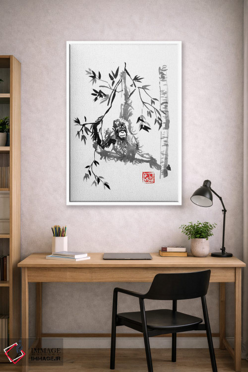 تابلو دکوراتیو بازی کردن اثر پشان - D1W