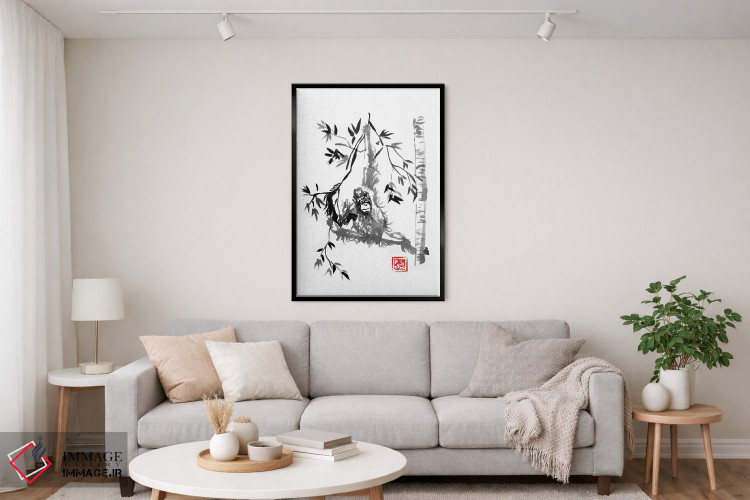 تابلو دکوراتیو بازی کردن اثر پشان - D4B