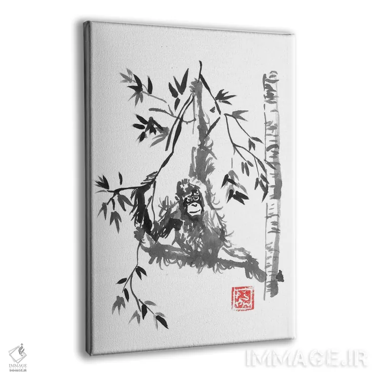 تابلو دکوراتیو خانه شیرین خانه اثر پشان - نمای پرسپکتیو محصول