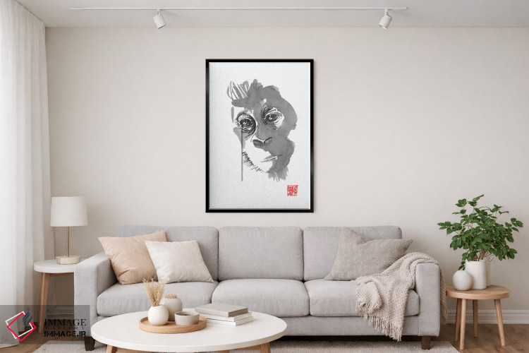 تابلو دکوراتیو بورنئو ۲ اثر پشان - D3B