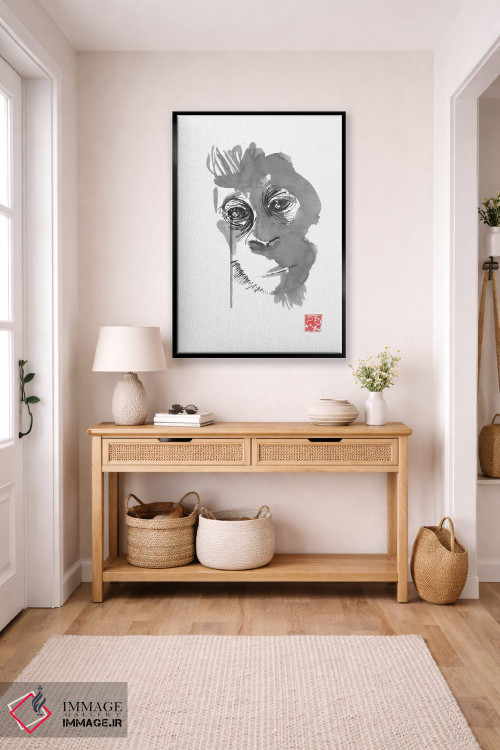 تابلو دکوراتیو بورنئو ۲ اثر پشان - D4B