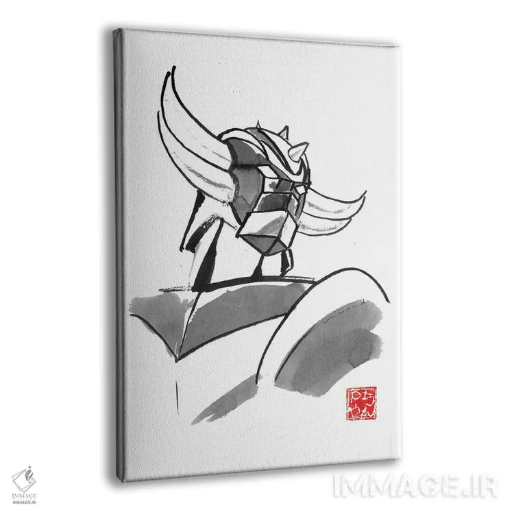 تابلو دکوراتیو گلدوراک ۲ اثر پشان - نمای پرسپکتیو محصول