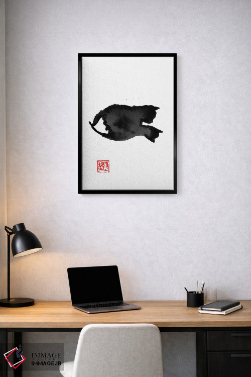 تابلو مینیمال کک ها اثر پشان - D1B