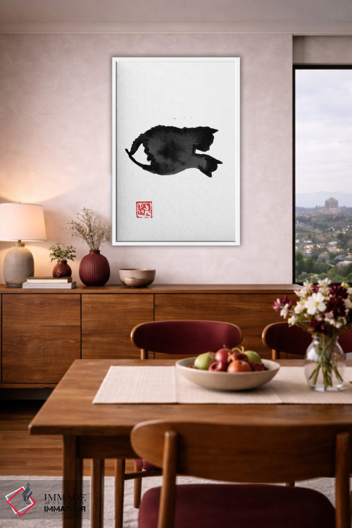 تابلو مینیمال کک ها اثر پشان - D3W