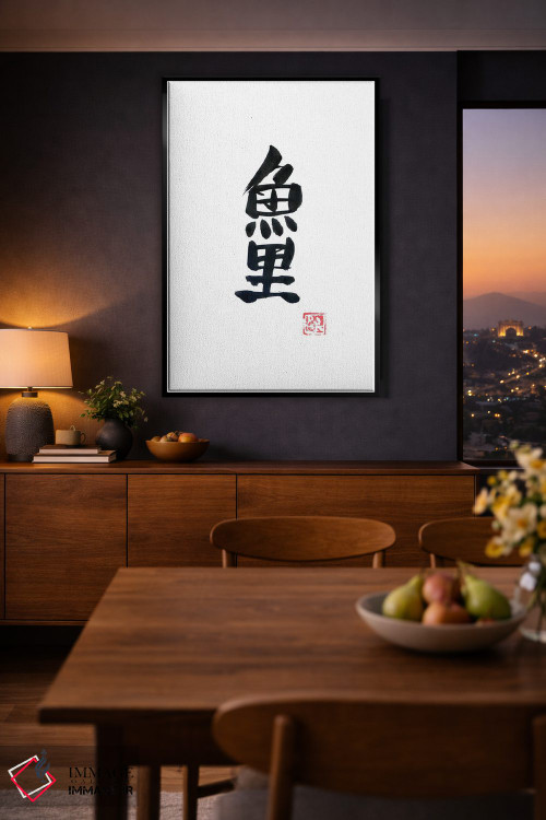 تابلو مینیمال کپور کوی اثر پشان - D2B