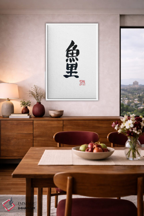 تابلو مینیمال کپور کوی اثر پشان - D3W