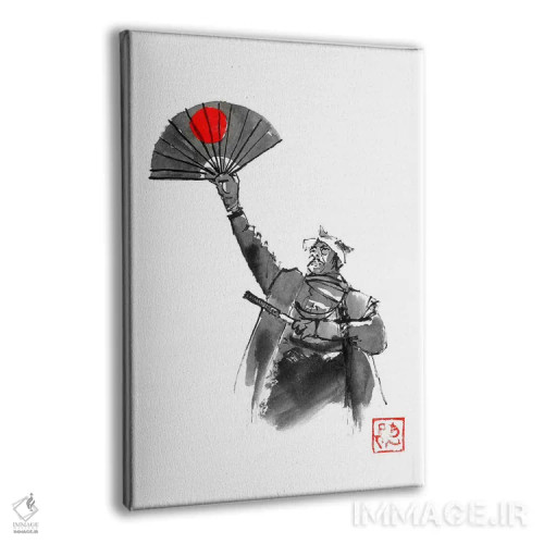 تابلو دکوراتیو احترام شوگان اثر پشان - نمای پرسپکتیو محصول