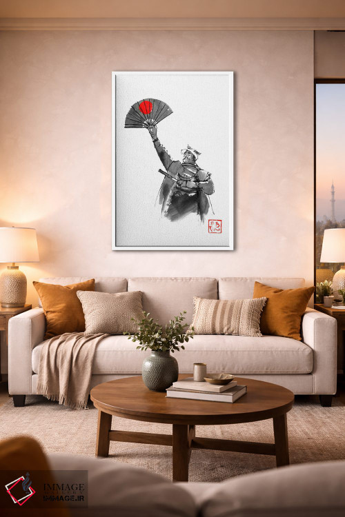 تابلو دکوراتیو احترام شوگان اثر پشان - D1W