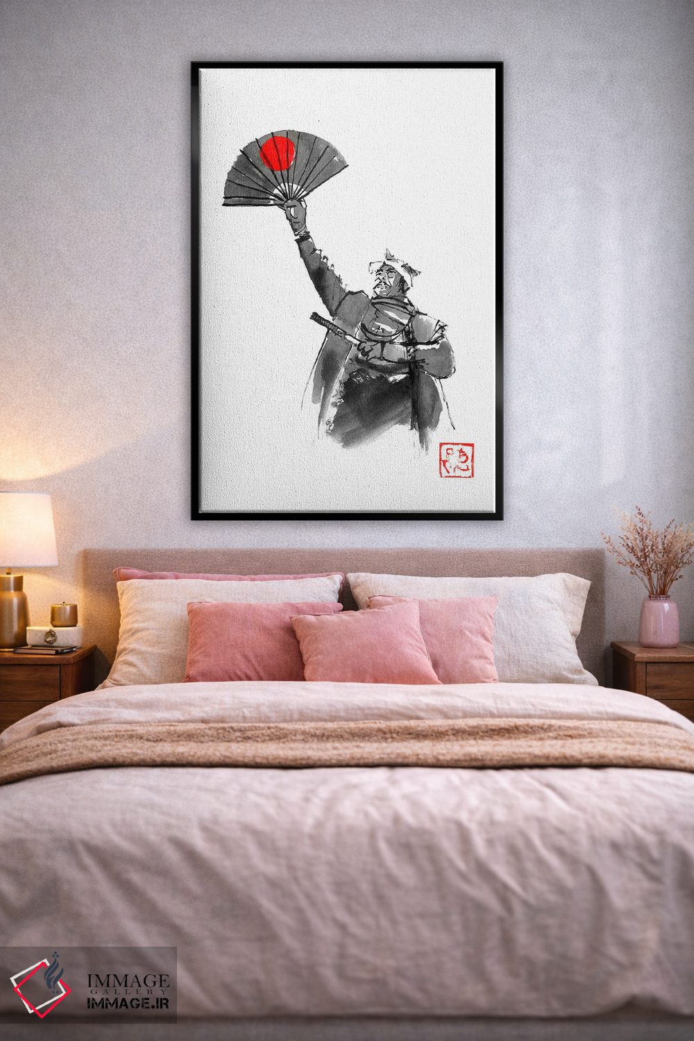 تابلو دکوراتیو احترام شوگان اثر پشان - D2B