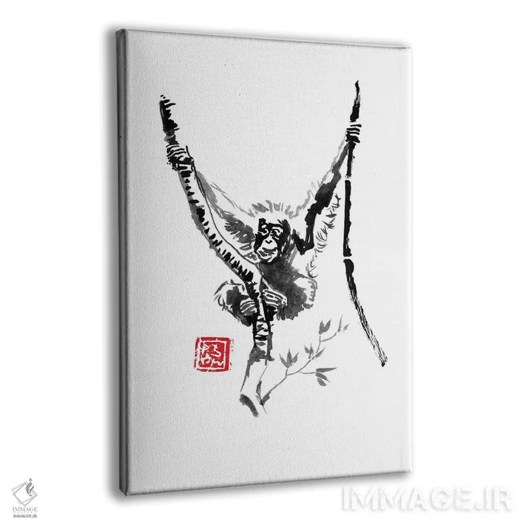 تابلو دکوراتیو خانه اثر پشان - نمای پرسپکتیو محصول