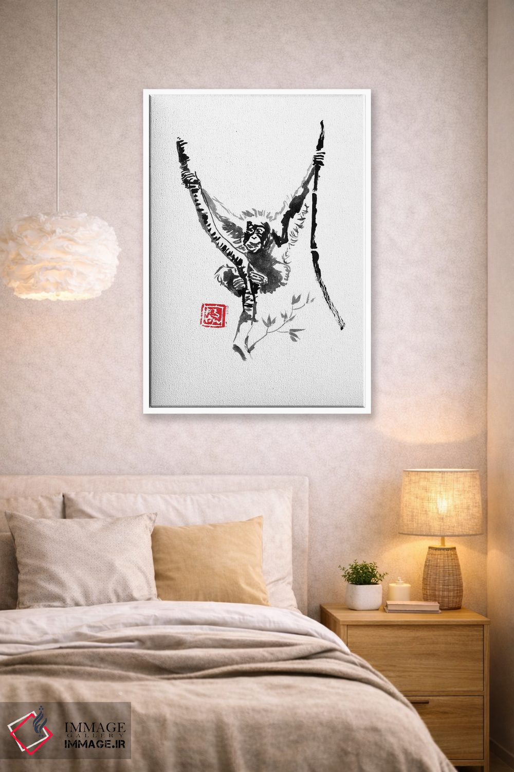 تابلو دکوراتیو خانه اثر پشان - D1W