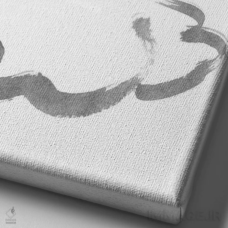 تابلو دکوراتیو رقصنده اسپانیایی اثر پشان - نمای نزدیک بافت بوم