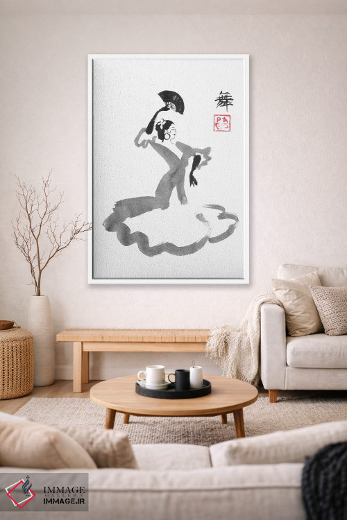 تابلو دکوراتیو رقصنده اسپانیایی اثر پشان - D1W