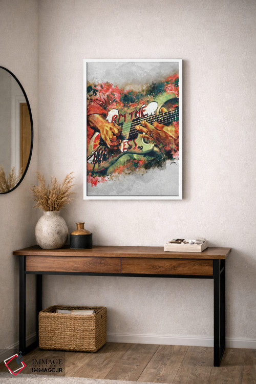 تابلو دکوراتیو گیتار برقی تام مورلو اثر پاپ کالت پوسترز - D2W