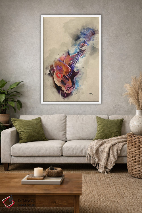 تابلو دکوراتیو باس فلی اثر پاپ کالت پوسترز - D1W