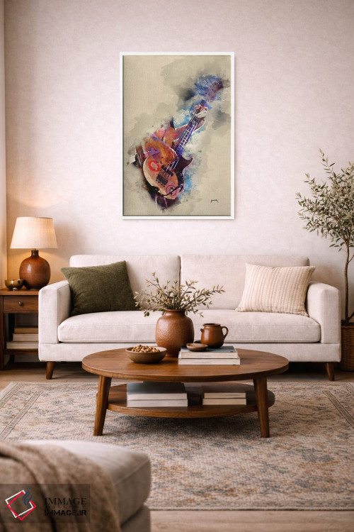 تابلو دکوراتیو باس فلی اثر پاپ کالت پوسترز - D3W