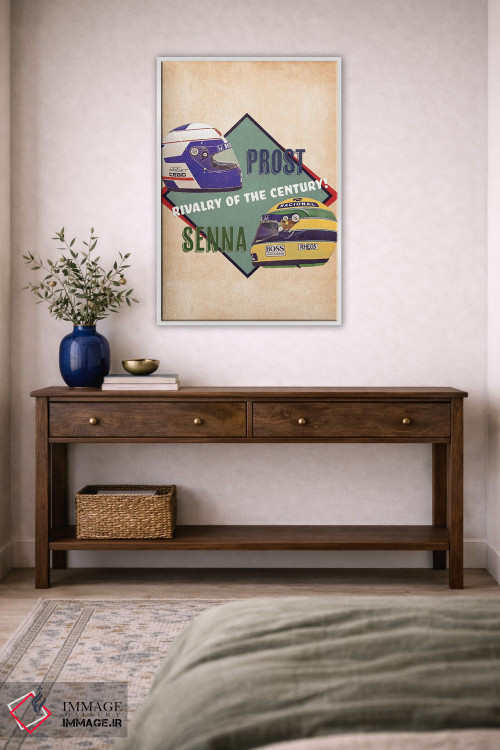 تابلو دکوراتیو پروست مقابل سننا اثر پاپ کالت پوسترز - D2W