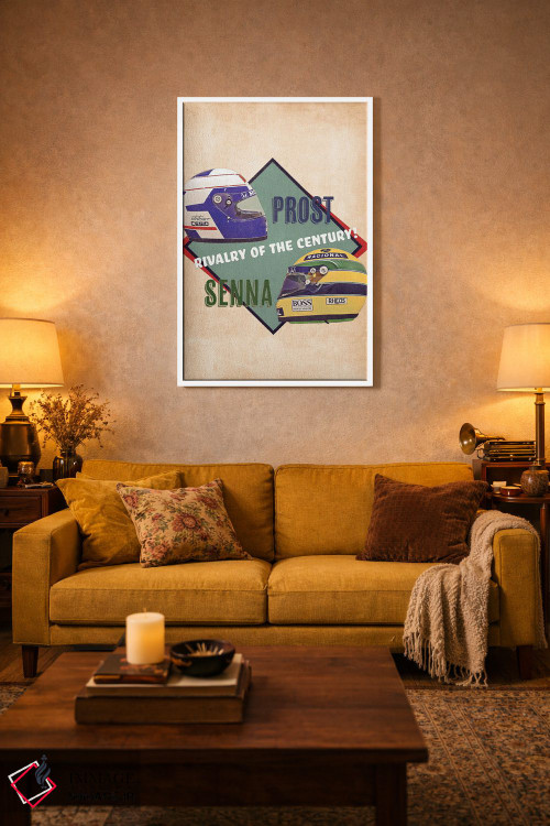 تابلو دکوراتیو پروست مقابل سننا اثر پاپ کالت پوسترز - D3W