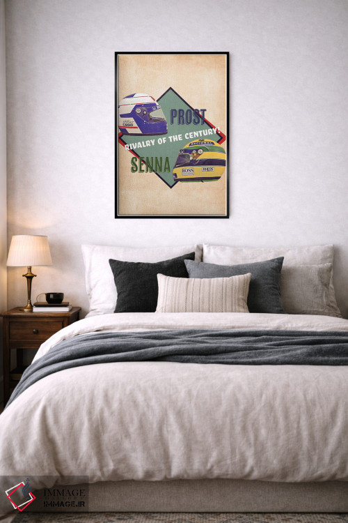 تابلو دکوراتیو پروست مقابل سننا اثر پاپ کالت پوسترز - D5B