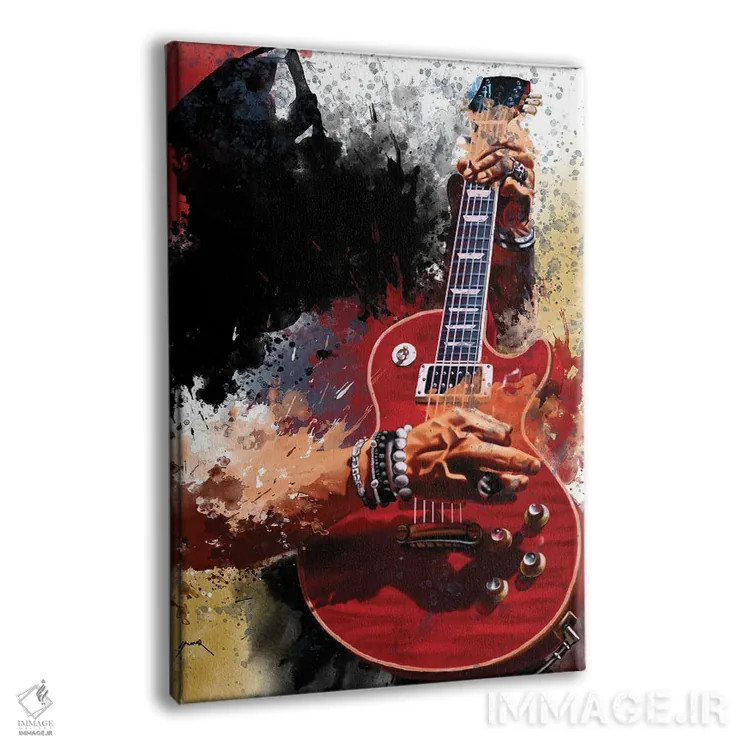 تابلو دکوراتیو اسلشر اثر پاپ کالت پوسترز - نمای پرسپکتیو محصول