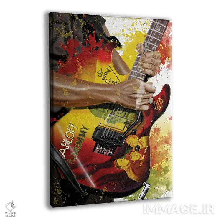 تابلو دکوراتیو مومیایی کرک اثر پاپ کالت پوسترز - نمای پرسپکتیو محصول