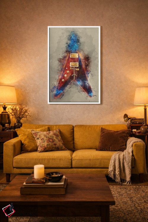 تابلو دکوراتیو آلبرت کینگ اثر پاپ کالت پوسترز - D3W