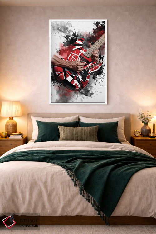 تابلو دکوراتیو خطوط اثر پاپ کالت پوسترز - D2W