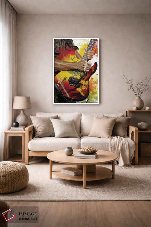 تابلو دکوراتیو مومیایی کرک اثر پاپ کالت پوسترز - D4W