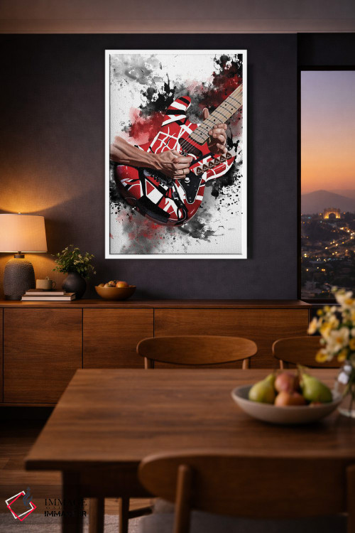 تابلو دکوراتیو خطوط اثر پاپ کالت پوسترز - D3W