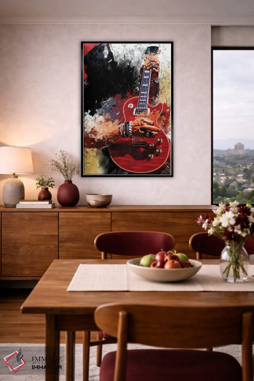 تابلو دکوراتیو اسلشر اثر پاپ کالت پوسترز - D5B