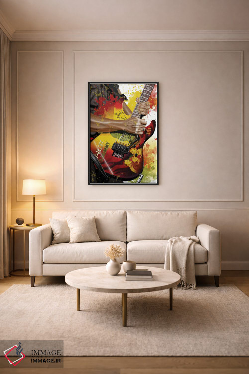 تابلو دکوراتیو مومیایی کرک اثر پاپ کالت پوسترز - D6B