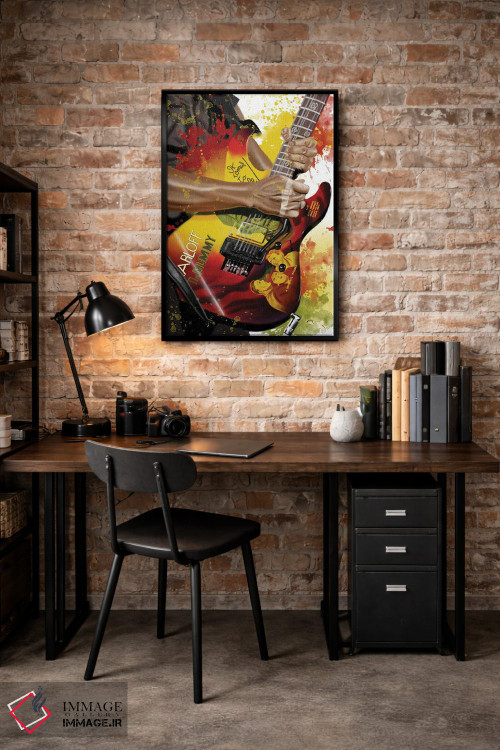 تابلو دکوراتیو مومیایی کرک اثر پاپ کالت پوسترز - D5B