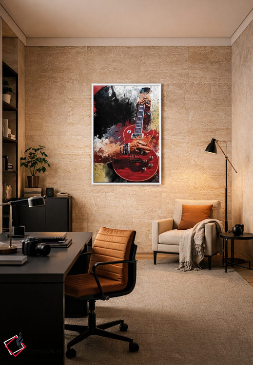 تابلو دکوراتیو اسلشر اثر پاپ کالت پوسترز - D6W