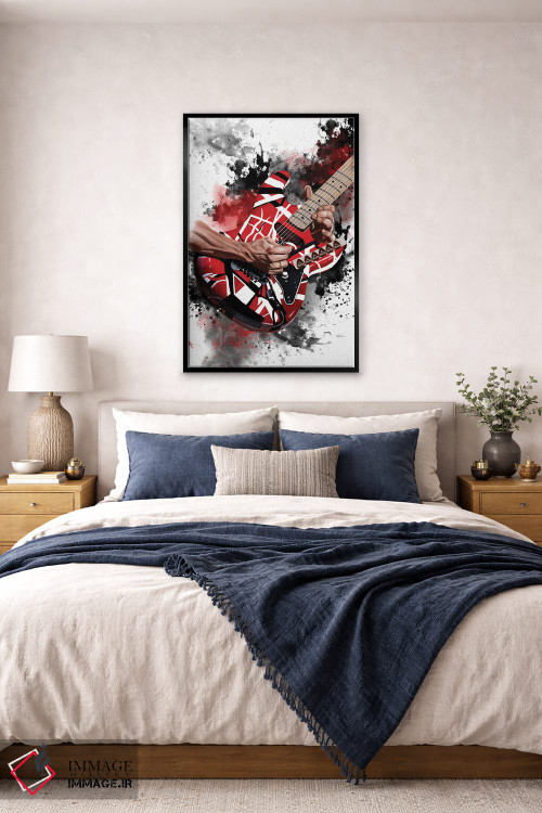 تابلو دکوراتیو خطوط اثر پاپ کالت پوسترز - D6B