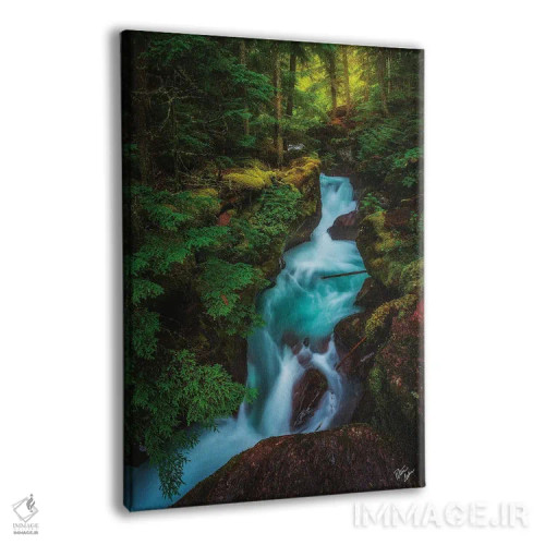 تابلو دکوراتیو دره اثر پیتر کسکن - نمای پرسپکتیو محصول