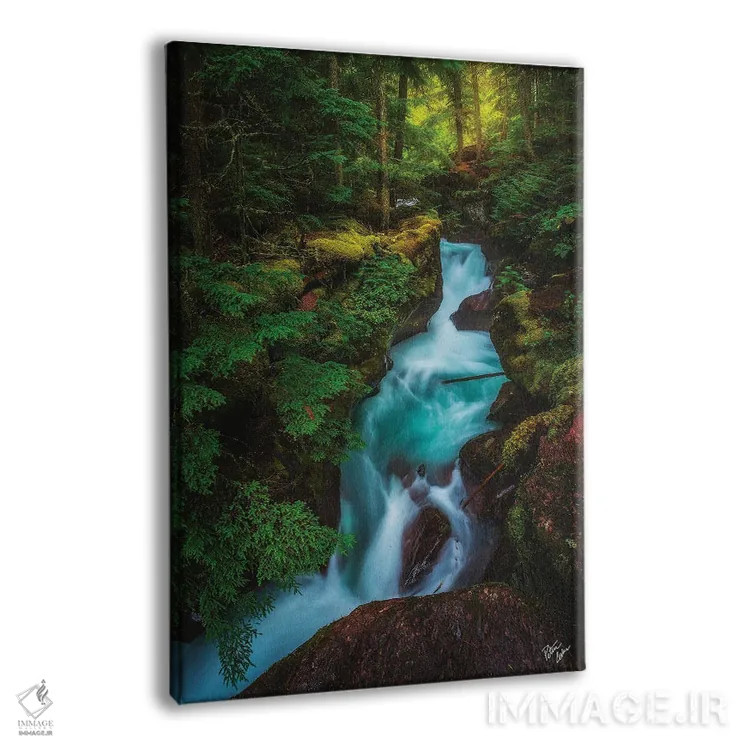 تابلو دکوراتیو دره اثر پیتر کسکن - نمای پرسپکتیو محصول