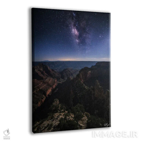 تابلو دکوراتیو زیبایی شب اثر پیتر کسکن - نمای پرسپکتیو محصول