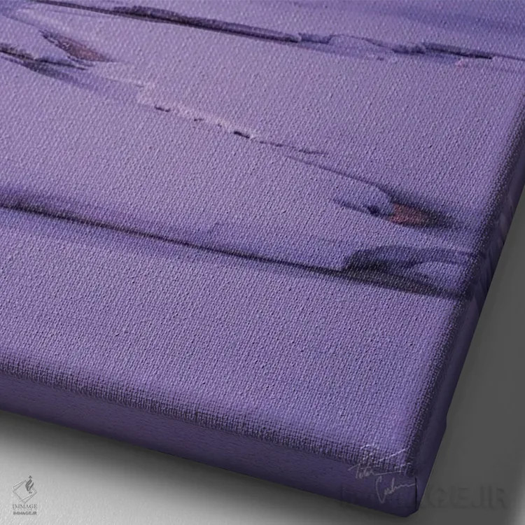 تابلو دکوراتیو دیدنی اثر پیتر کسکن - نمای نزدیک بافت بوم