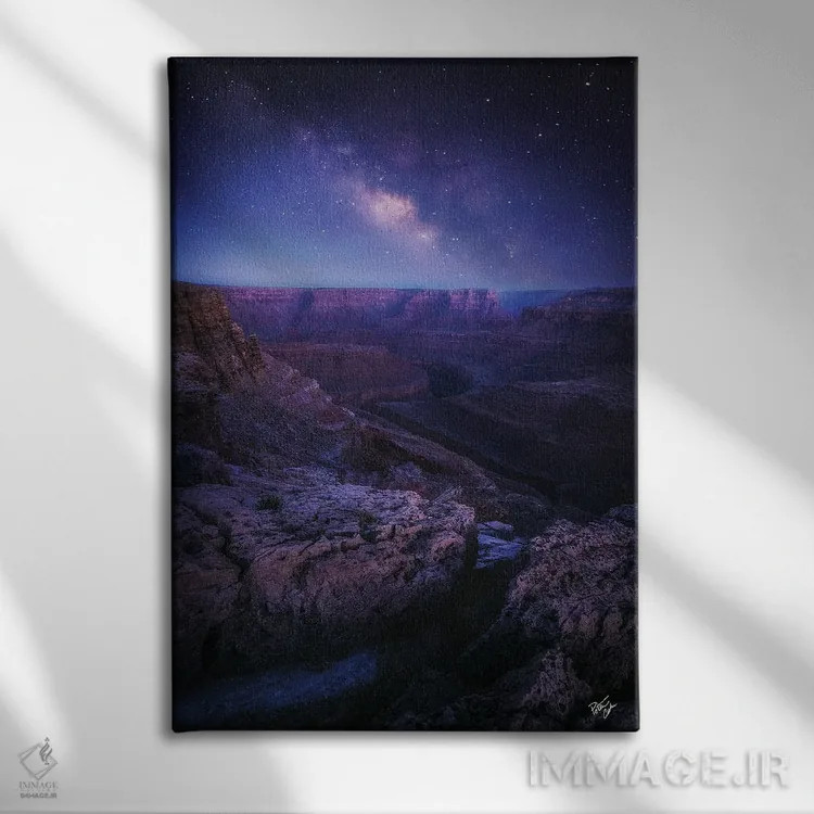 تابلو دکوراتیو آن لحظه جادویی اثر پیتر کسکن - نمای روبهرو روی دیوار