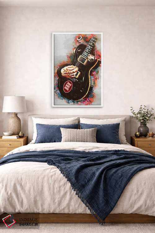 تابلو دکوراتیو گیتار برقی مارک ترمونتی اثر پاپ کالت پوسترز - D4W