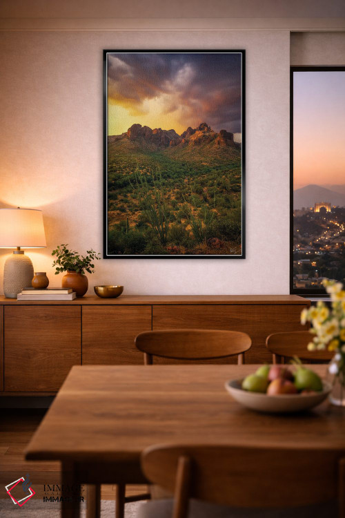 تابلو دکوراتیو محاصره شده اثر پیتر کسکن - D2B