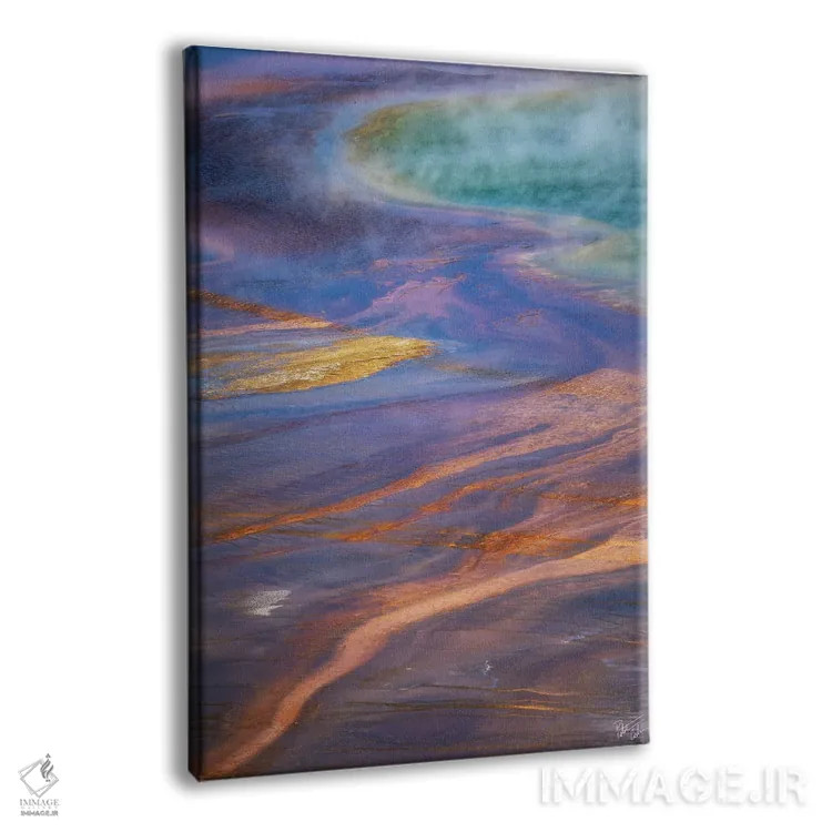 تابلو دکوراتیو مسیر حرارتی اثر پیتر کسکن - نمای پرسپکتیو محصول